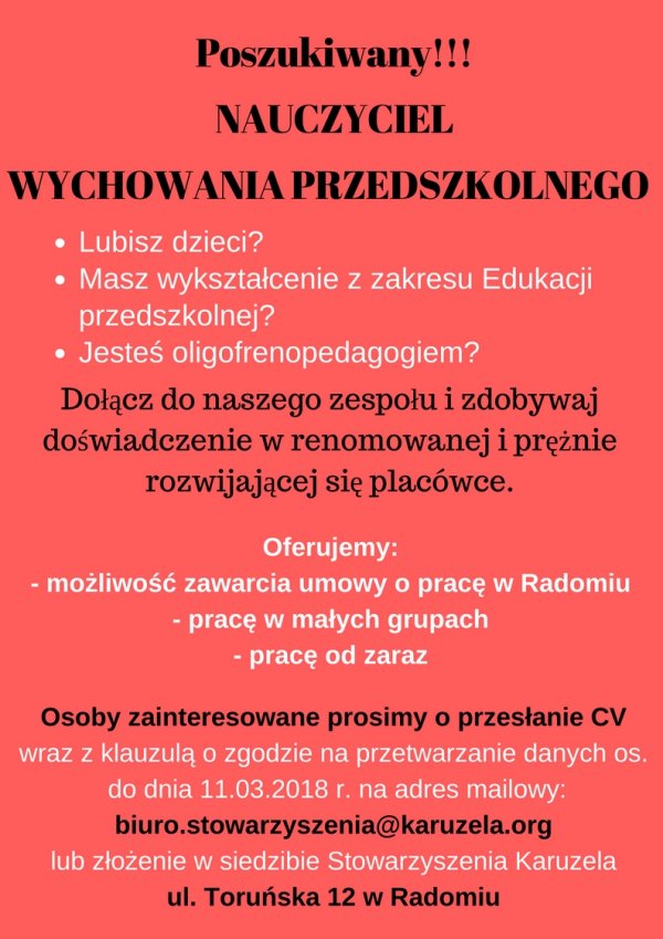 Oferta pracy