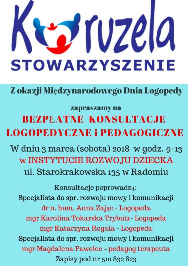 Bezpłatne porady logopedyczne